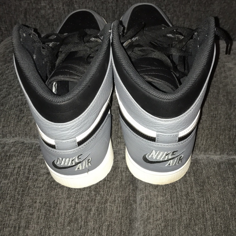Black/white/gray Nike air Jordan 1 size 16